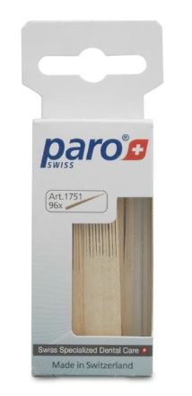 Paro micro-sticks feinste Zahnhölzer 96 Stück Dreiecksform