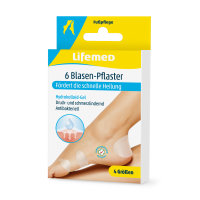 Blasen-Pflaster Transparent 6 Stück