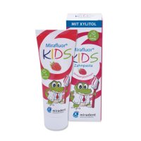 Fruchtige Fluorid-Zahncreme Kids