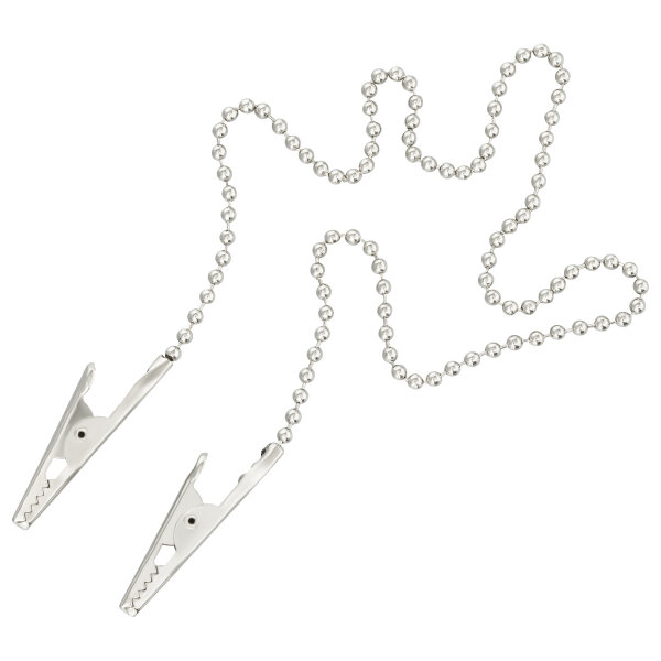 Serviettenhalter Perlenkette Metall