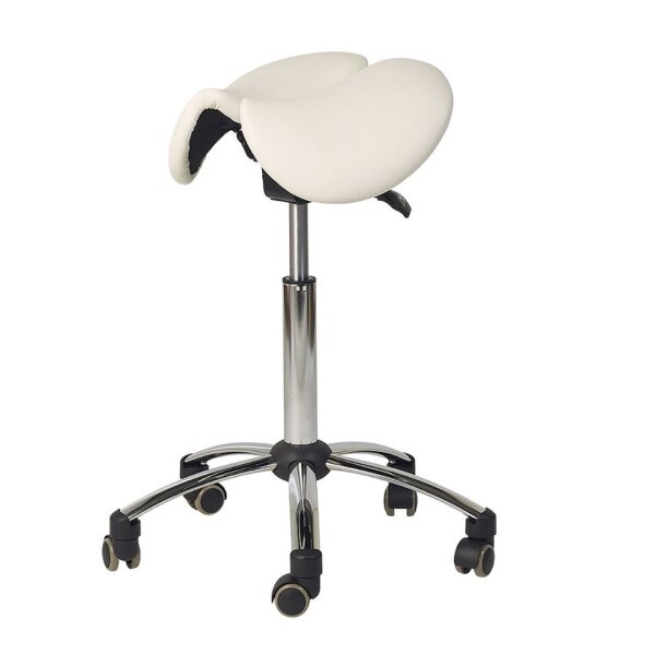 Sattelhocker Sattelsitz weiß